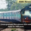 RRB NTPC (Undergraduate) Recruitment 2024 notification out: Apply for 3445 posts