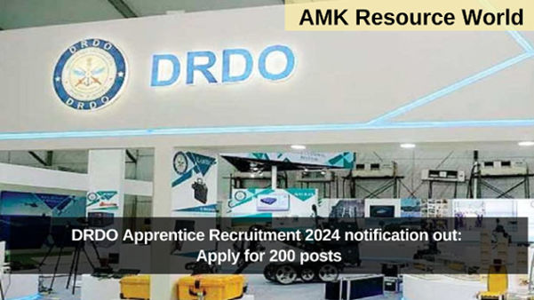 DRDO Apprentice Recruitment 2024 notification out: Apply for 200 posts