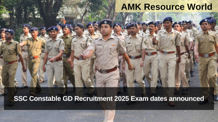 SSC Constable GD Recruitment 2025