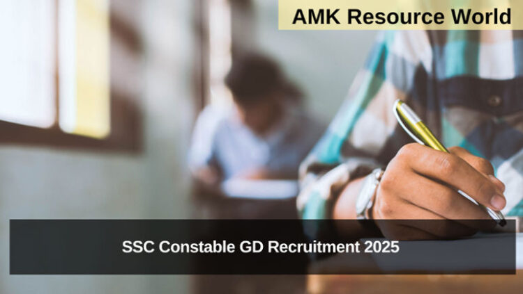 SSC Constable GD Recruitment 2025 Exam admit card released