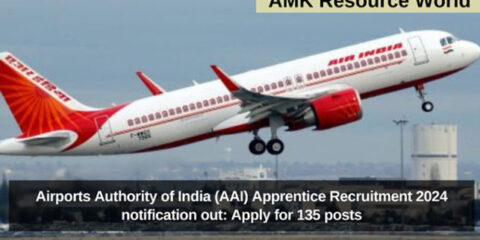 Airports Authority of India (AAI) Apprentice Recruitment 2024 notification out: Apply for 135 posts