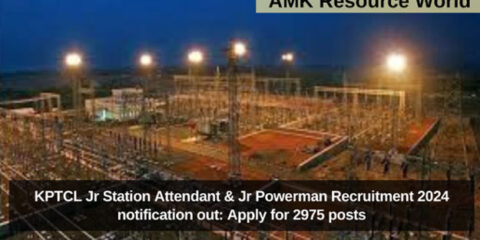 KPTCL Jr Station Attendant & Jr Powerman Recruitment 2024 notification out: Apply for 2975 posts