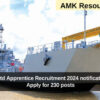 GRSE Ltd Apprentice Recruitment 2024 notification out: Apply for 230 posts