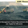 Coal India Ltd Management Trainee Recruitment 2024 notification out: Apply for 640 posts