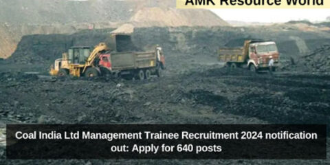 Coal India Ltd Management Trainee Recruitment 2024 notification out: Apply for 640 posts