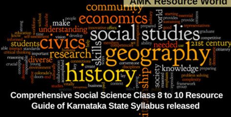 Comprehensive Social Science Class 8 to 10 Resource Guide of Karnataka State Syllabus released