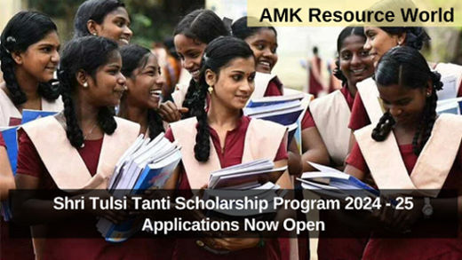 Apply now for the Shri Tulsi Tanti Scholarship 2024-25! Fund your higher education with this prestigious scholarship. Limited seats available