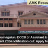 Chikkamagaluru DCCB Jr Assistant & Other Recruitment 2024 notification out: Apply for 85 posts