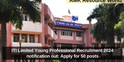 ITI Limited Young Professional Recruitment 2024 notification out: Apply for 50 posts