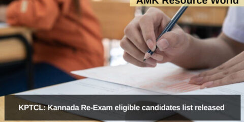 KPTCL: Kannada Re-Exam eligible candidates list released