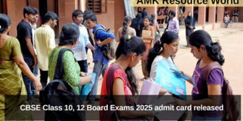 CBSE Class 10, 12 Board Exams 2025 admit card released