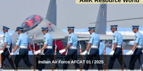 Indian Air Force AFCAT 01 / 2025 results announced