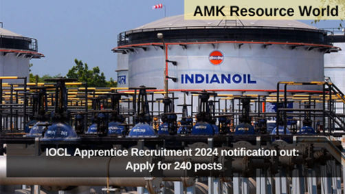 IOCL Apprentice Recruitment 2024 notification out: Apply for 240 posts