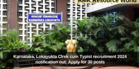 Karnataka, Lokayukta Clrek cum Typist recruitment 2024 notification out: Apply for 30 posts