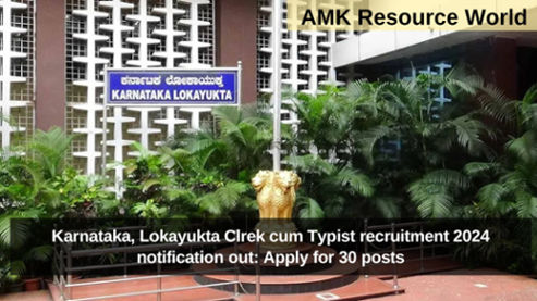 Karnataka, Lokayukta Clrek cum Typist recruitment 2024 notification out: Apply for 30 posts