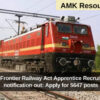 Northeast Frontier Railway Act Apprentice Recruitment 2024 notification out: Apply for 5647 posts