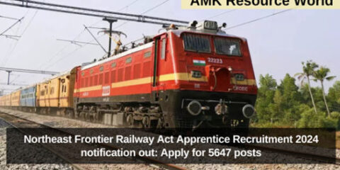 Northeast Frontier Railway Act Apprentice Recruitment 2024 notification out: Apply for 5647 posts