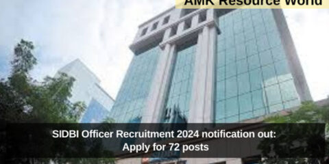 SIDBI Officer Recruitment 2024 notification out: Apply for 72 posts