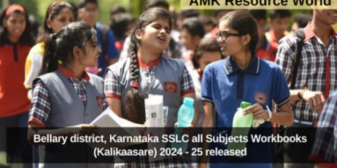 Bellary district, Karnataka SSLC all Subjects Workbooks (Kalikaasare) 2024 - 25 released