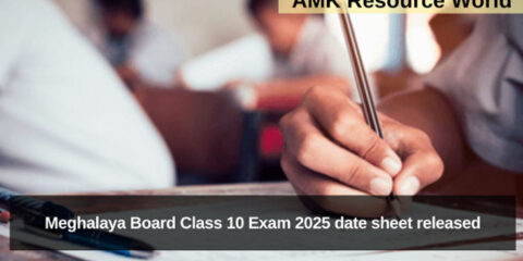 Meghalaya Board Class 10 Exam 2025 Datesheet Released: Check Exam Schedule, Important Dates & Download Timetable PDF.