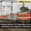 RRC, South Eastern Railway Act Apprentice Recruitment 2024 notification out: Apply for 1785 posts