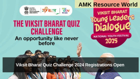 Viksit Bharat Quiz Challenge 2024 Registrations Open