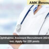 SHS, Bihar Ophthalmic Assistant Recruitment 2024 notification out: Apply for 220 posts