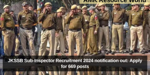 JKSSB Sub-Inspector Recruitment 2024 notification out: Apply for 669 posts