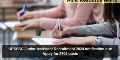 UPSSSC Junior Assistant Recruitment 2024 notification out: Apply for 2702 posts