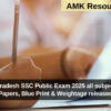 Andhra Pradesh SSC Public Exam 2025 all subjects Model Papers, Blue Print & Weightage released