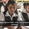 CGBSE Board Exams 2025: Class 10 & 12 Model Papers released