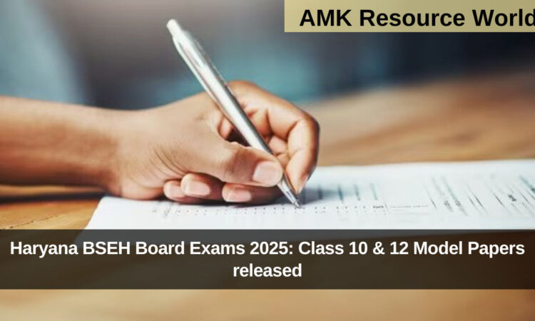 Haryana BSEH Board Exams 2025: Class 10 & 12 Model Papers released