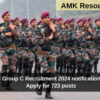 AOC Group C Recruitment 2024 notification out: Apply for 723 posts