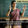 RPSC Sr Teacher Grade II Recruitment 2024 notification out: Apply for 2129 posts