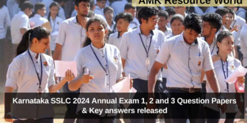 Karnataka SSLC 2024 Annual Exam 1, 2 and 3 Question Papers & Key answers released