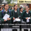 ICSE (Class 10) & ISC (Class 12) Previous Exam papers 2024 released