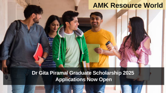 Dr Gita Piramal Graduate Scholarship 2025 Applications Now Open