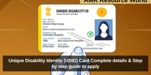 Unique Disability Identity (UDID) Card Complete details & Step by step guide to apply