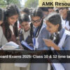 Jharkhand Board Exams 2025: Class 10 & 12 time table released