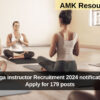 PMC Yoga instructor Recruitment 2024 notification out: Apply for 179 posts