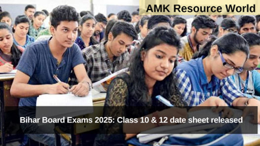 Bihar Board Exams 2025: Class 10 & 12 date sheet released