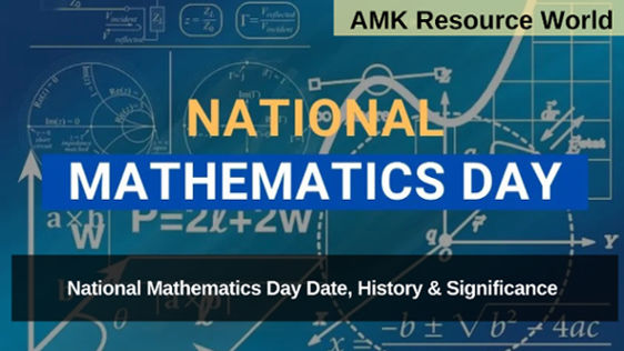 National Mathematics Day Date, History & Significance