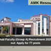 AIIMS Guwahati Faculty (Group A) Recruitment 2025 notification out: Apply for 77 posts