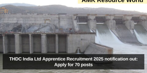 THDC India Ltd Apprentice Recruitment 2025 notification out: Apply for 70 posts