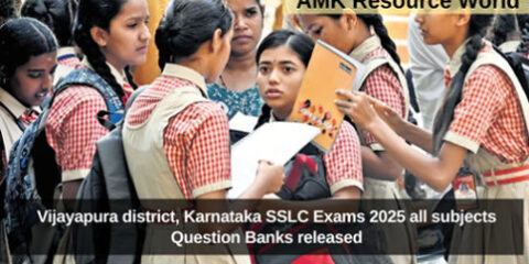 Vijayapura district, Karnataka SSLC Exams 2025 all subjects Question Banks released