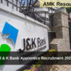 J & K Bank Apprentice Recruitment 2025