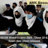 JKBOSE Board Exams 2025