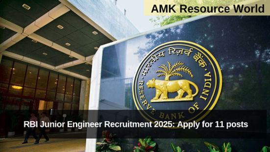 RBI Junior Engineer Recruitment 2025