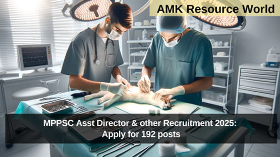 MPPSC Asst Director & other Recruitment 2025