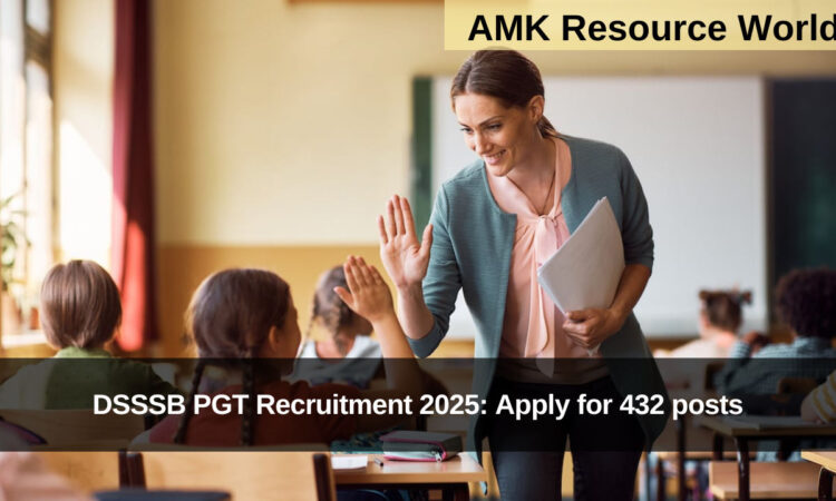 DSSSB PGT Recruitment 2025